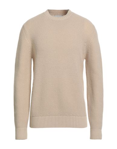 Circolo 1901 Man Sweater Beige Size M Virgin Wool In Black