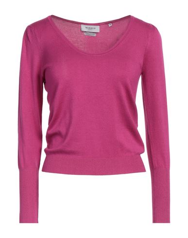 Markup Woman Sweater Magenta Size Xl Viscose, Nylon