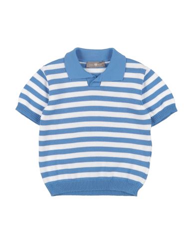 Little Bear Toddler Boy Sweater Sky Blue Size 6 Cotton In Blue