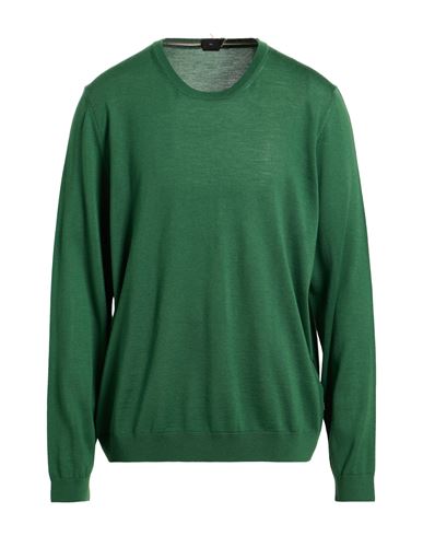 Hugo Boss Boss Man Sweater Green Size 3xl Virgin Wool In Green