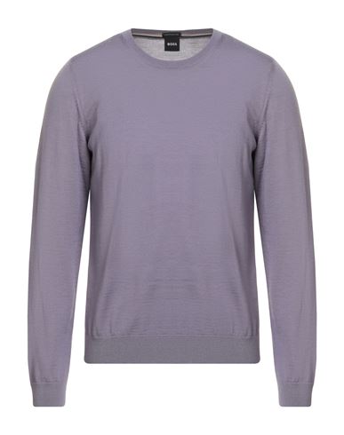 Hugo Boss Boss Man Sweater Purple Size M Virgin Wool