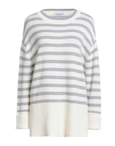 Gran Sasso Woman Sweater Grey Size 8 Virgin Wool, Viscose, Cashmere