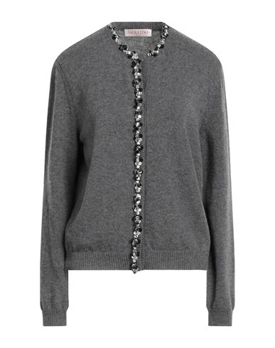 Strickjacke Damen Grau L Damen