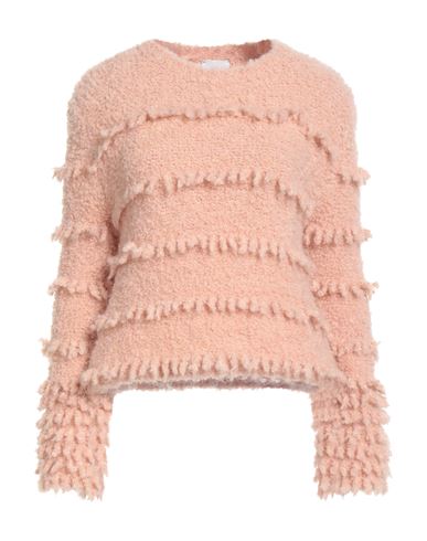 Alysi Woman Sweater Blush Size L Acrylic, Mohair Wool, Wool, Polyamide