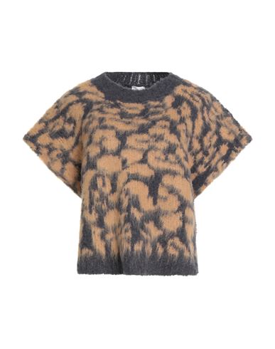 Alysi Woman Sweater Marigold Size M Virgin Wool, Alpaca Wool, Polyamide