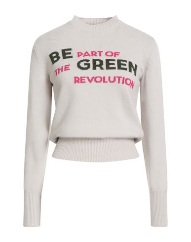 Herno Globe Woman Sweater Light Grey Size 0 Wool In White
