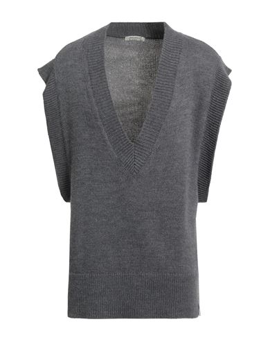 Hinnominate Man Sweater Lead Size M Acrylic, Viscose, Wool, Alpaca Wool