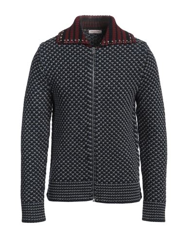Valentino Garavani Man Cardigan Navy Size L Virgin Wool