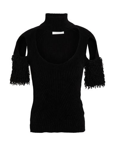 Coperni Chenille Knitted Top In Black