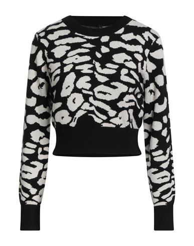 Only Woman Sweater Black Size Xs Liva Reviva By Birla Cellulose, Polyester, Nylon