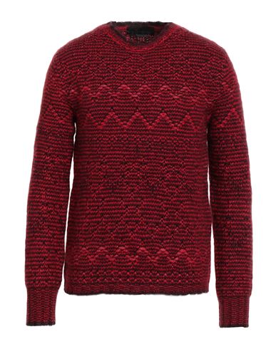 Stella Mccartney Men Man Sweater Brick Size Xl Alpaca Wool, Polyamide, Wool