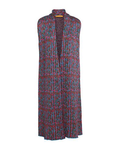 Siyu Woman Cardigan Brick Size 4 Viscose, Metallic Fiber