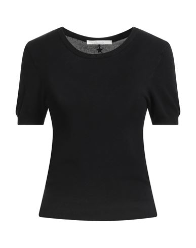 SOUVENIR SOUVENIR WOMAN SWEATER BLACK SIZE ONESIZE VISCOSE, POLYAMIDE 