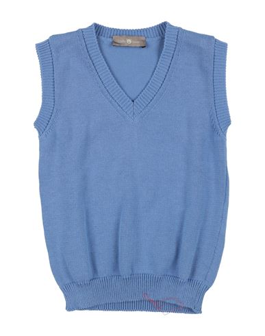 Little Bear Toddler Boy Sweater Azure Size 6 Cotton In Blue