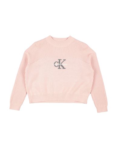 Calvin Klein Jeans Est.1978 Calvin Klein Jeans Toddler Girl Sweater Pink Size 6 Cotton In Pink