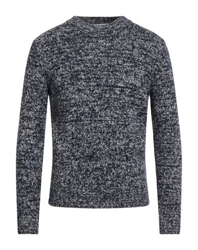 Kangra Cashmere Kangra Man Sweater Midnight Blue Size 44 Cotton, Alpaca Wool, Polyamide, Polyacrylic
