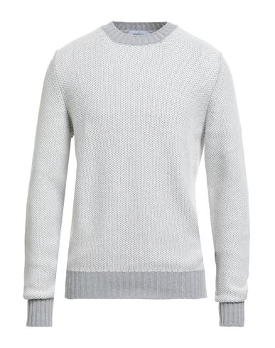 Gran Sasso Man Sweater Light Grey Size 42 Virgin Wool, Viscose, Cashmere