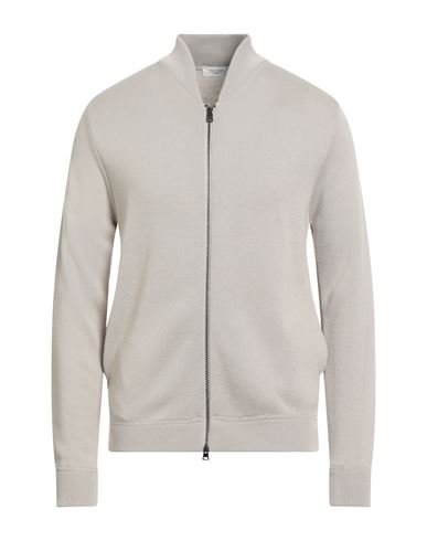 Become Man Cardigan Light Grey Size 42 Virgin Wool, Acrylic In Gray
