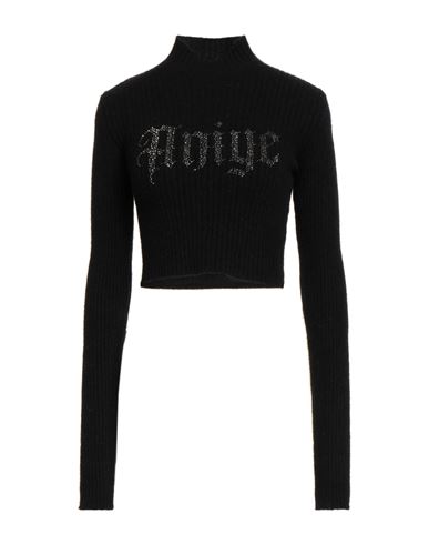 Aniye By Woman Turtleneck Black Size M Wool, Polyamide, Alpaca Wool, Elastane