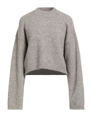 BARENA VENEZIA BARENA WOMAN SWEATER GREY SIZE M ALPACA WOOL, POLYAMIDE, MERINO WOOL 