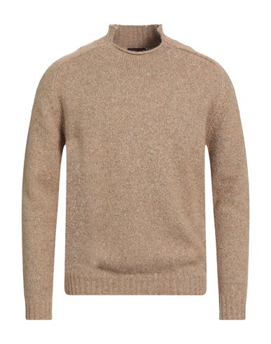 Markup Man Sweater Beige Size L Polyester, Recycled Polyester, Acrylic, Cotton, Wool
