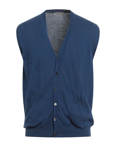 Become Man Cardigan Navy Size 42 Cotton
