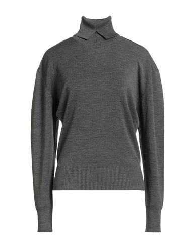 Burberry Ribbed Turtleneck Sweater Shoulder Detail