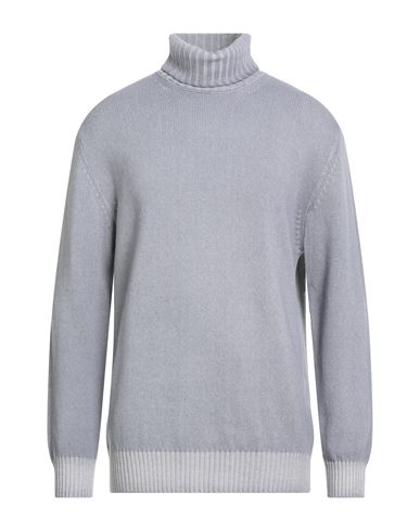 Ploumanac'h Man Turtleneck Grey Size Xxl Wool, Cashmere