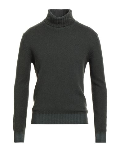 Ploumanac'h Man Turtleneck Dark Green Size S Wool, Cashmere