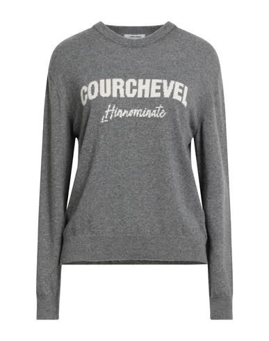 Hinnominate Woman Sweater Grey Size M Polyamide, Wool, Viscose, Cashmere In Gray