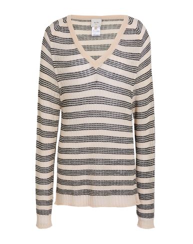 Shop Alysi Woman Sweater Ivory Size M Acrylic, Alpaca Wool, Merino Wool