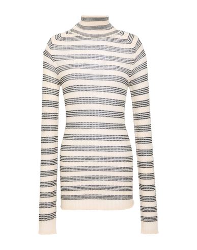 Alysi Woman Turtleneck Cream Size Xl Acrylic, Alpaca Wool, Merino Wool