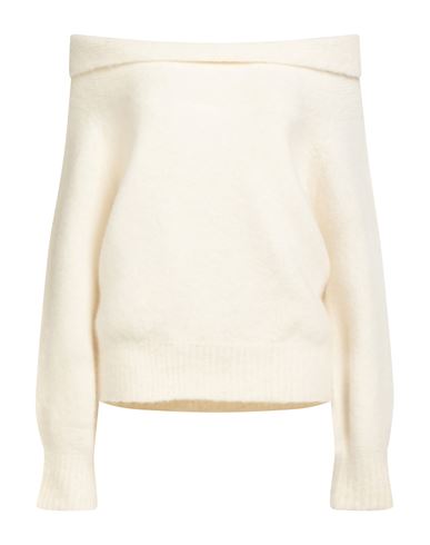 Alysi Woman Sweater Ivory Size M Alpaca Wool, Polyamide, Merino Wool, Elastane