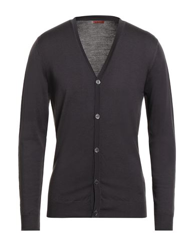 Barena Venezia Barena Man Cardigan Charcoal Size Xl Virgin Wool