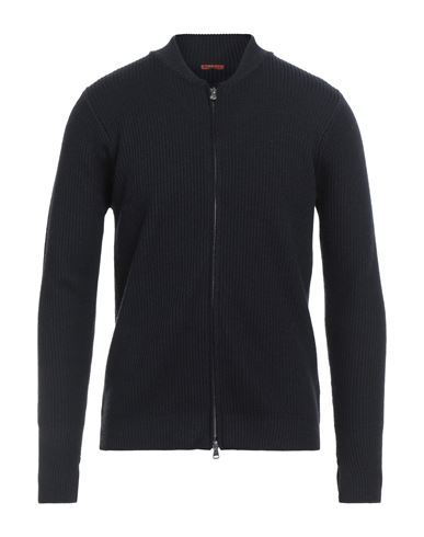 Barena Venezia Barena Man Cardigan Midnight Blue Size Xxl Virgin Wool In Black