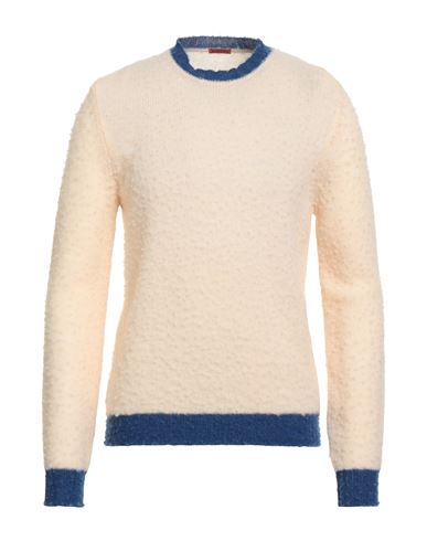 Barena Venezia Barena Man Sweater Cream Size Xl Virgin Wool