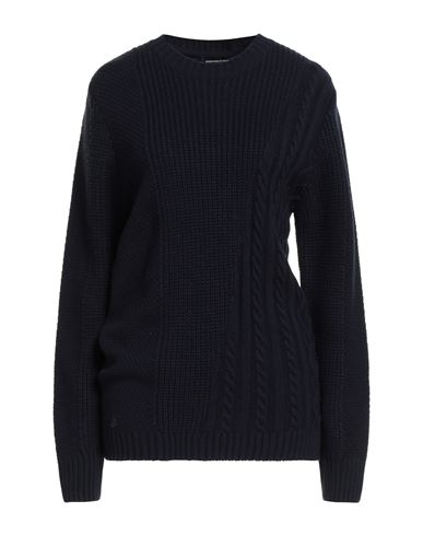 Alessandro Di Lorenzo Woman Sweater Midnight Blue Size Xl Acrylic, Wool, Tencel