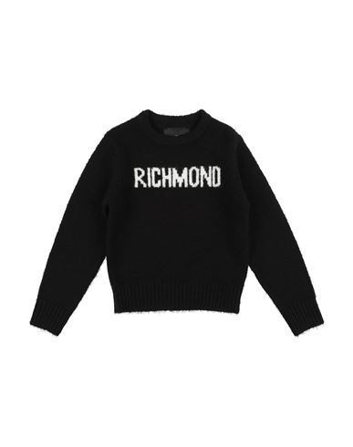 John Richmond Toddler Boy Sweater Black Size 6 Acrylic, Polyester, Elastane In Black