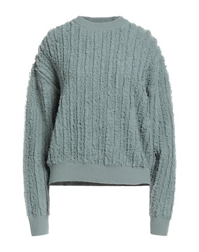 Alysi Woman Sweater Light Green Size M Wool