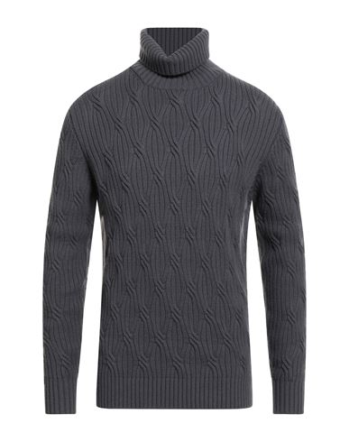Kangra Cashmere Kangra Man Turtleneck Lead Size 42 Wool