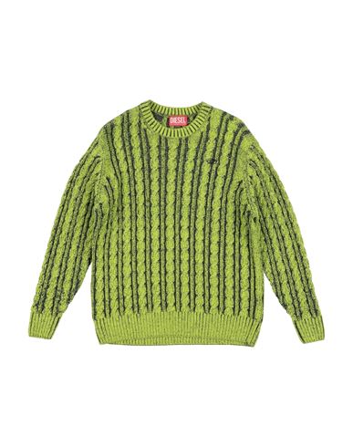 Diesel Toddler Boy Sweater Lime Green Size 4 Cotton