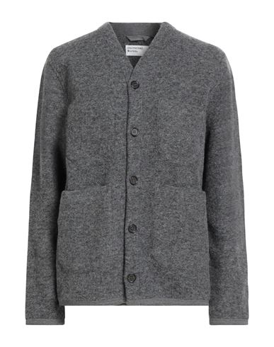 Shop Universal Works Woman Cardigan Grey Size S Wool, Recycled Polyester