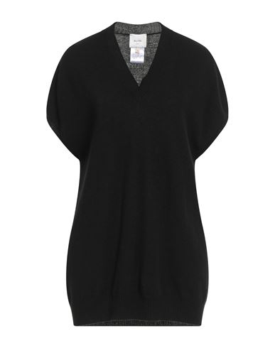 Alysi Woman Sweater Black Size L Merino Wool, Cashmere