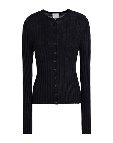 Alysi Woman Cardigan Black Size M Wool, Acrylic