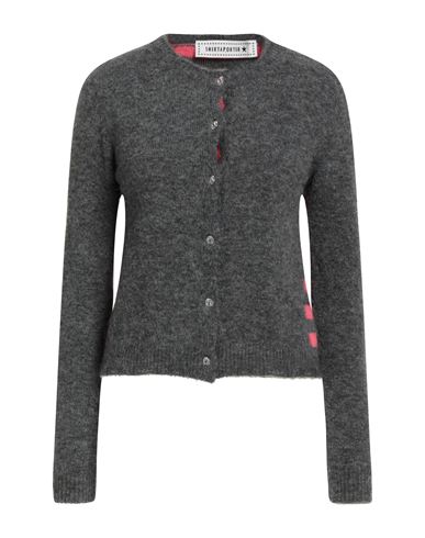 Shirtaporter Woman Cardigan Coral Size L Polyamide, Wool, Alpaca Wool, Elastane