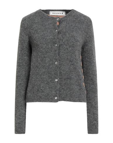 Shirtaporter Woman Cardigan Sand Size L Polyamide, Wool, Alpaca Wool, Elastane