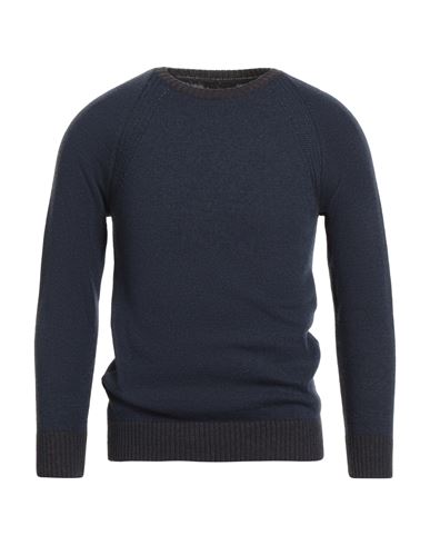 Outfit Out/fit Man Sweater Midnight Blue Size S Viscose, Polyamide, Wool, Cashmere