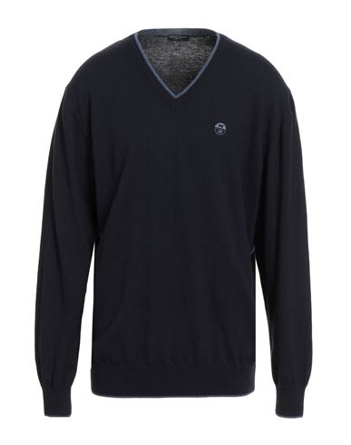 North Sails Man Sweater Navy Size 3xl Polyamide, Wool, Viscose, Cashmere