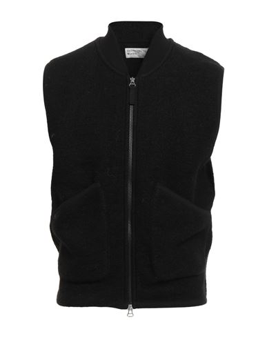 Universal Works Man Cardigan Black Size M Wool, Recycled Polyester