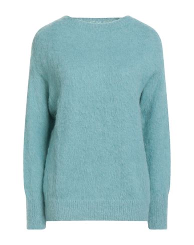 Jucca Woman Sweater Turquoise Size S Polyamide, Alpaca Wool, Mohair Wool